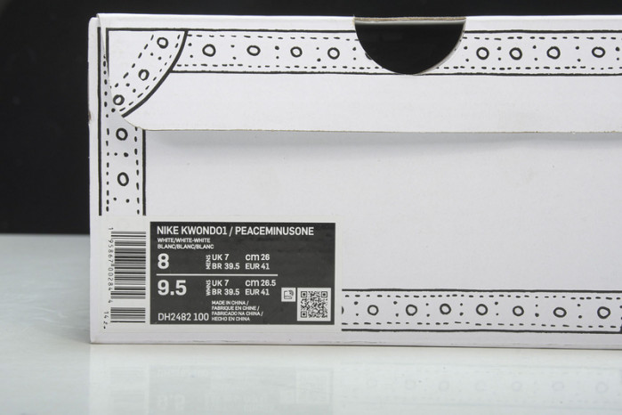 PeaceMinusone x Nike Kwondo 1 White DH2482-100