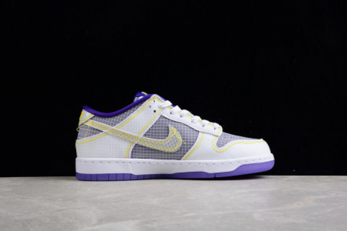 UNION LA X NIKE DUNK LOW COURT PURPLE WHITE GREY YELLOW DJ9649-500