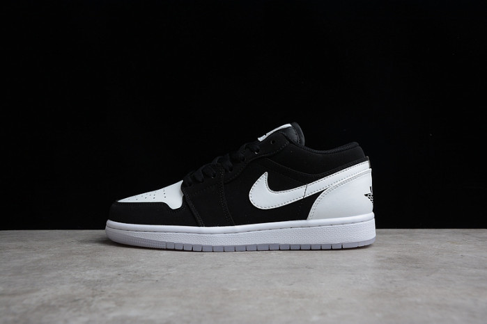AIR JORDAN 1 LOW BLACK WHITE DH6931-001