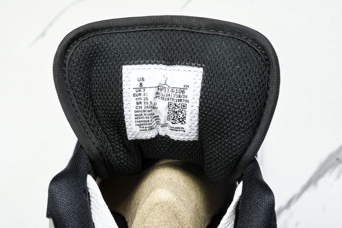 Air Jordan 1 Low SE White Fire Red Black Matte Silver HF3148-106