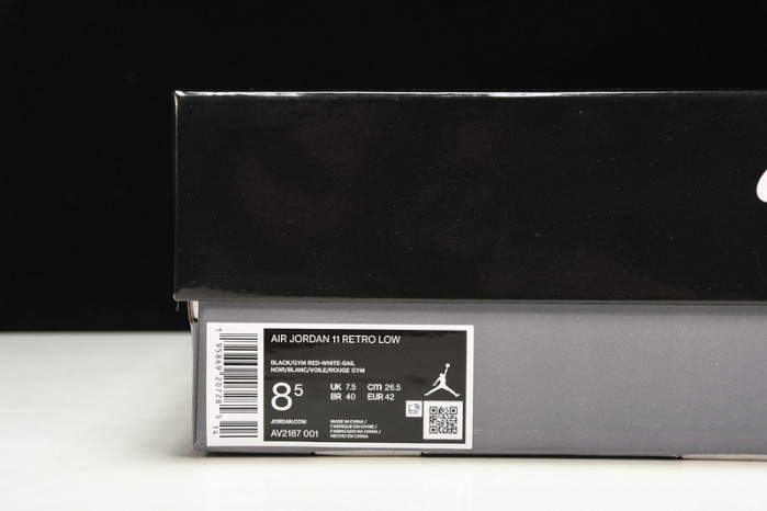 Air Jordan 11 Low "72-10" AV2187-001