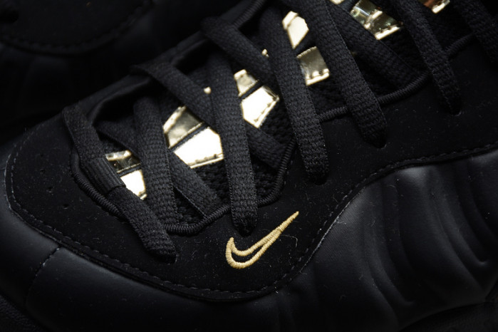 Air Foamposite Pro Black Metallic Gold  624041-009