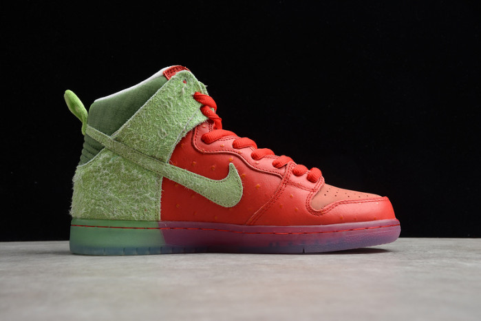 Nike SB Dunk High "Strawberry Cough" - CW7093 600