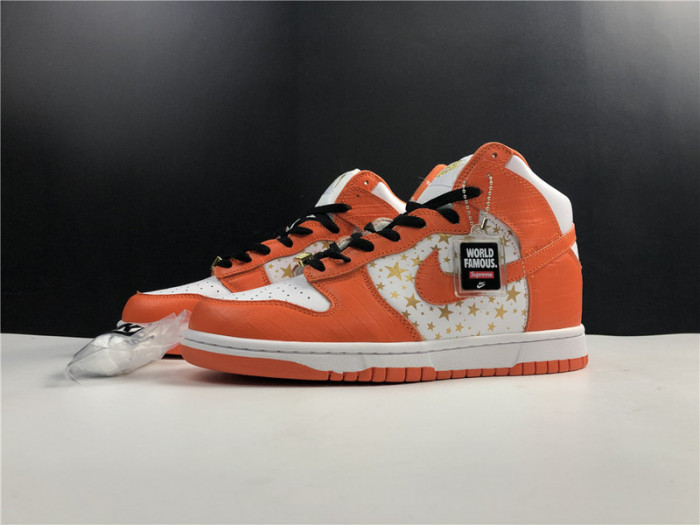 nike sb dunk high Svp*me orange  307385-181