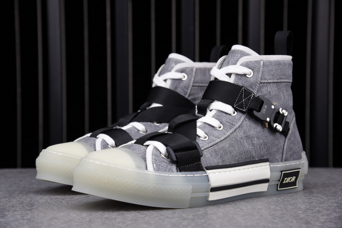 D10R B23 Oblique High Top Sneaker
