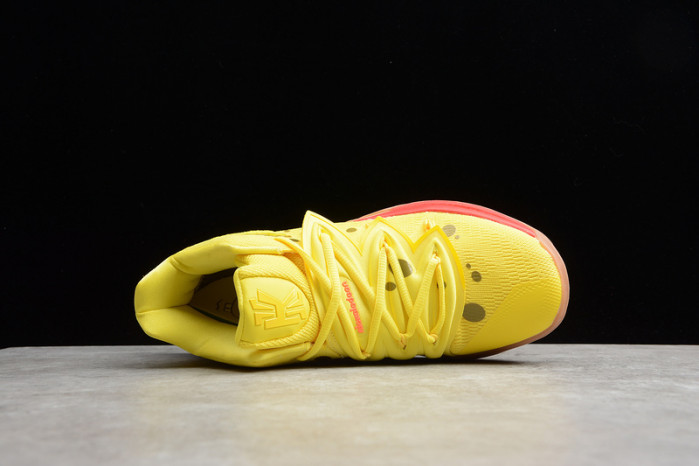 KYRIE 5 SPONGEBOB SQUAREPANTS OPTI YELLOW 002